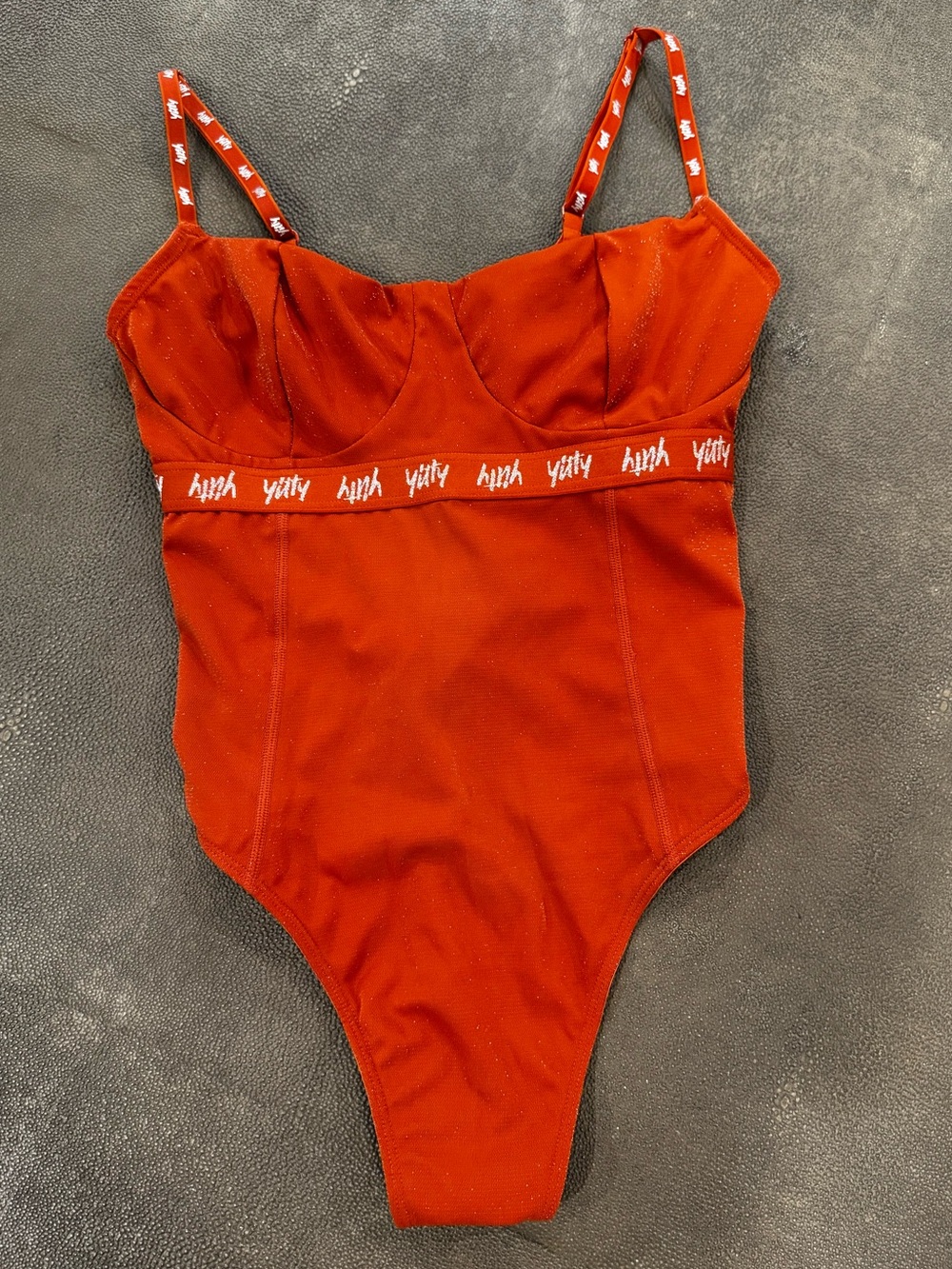 NWT YITTY Shimmered spotlight shaping body suit